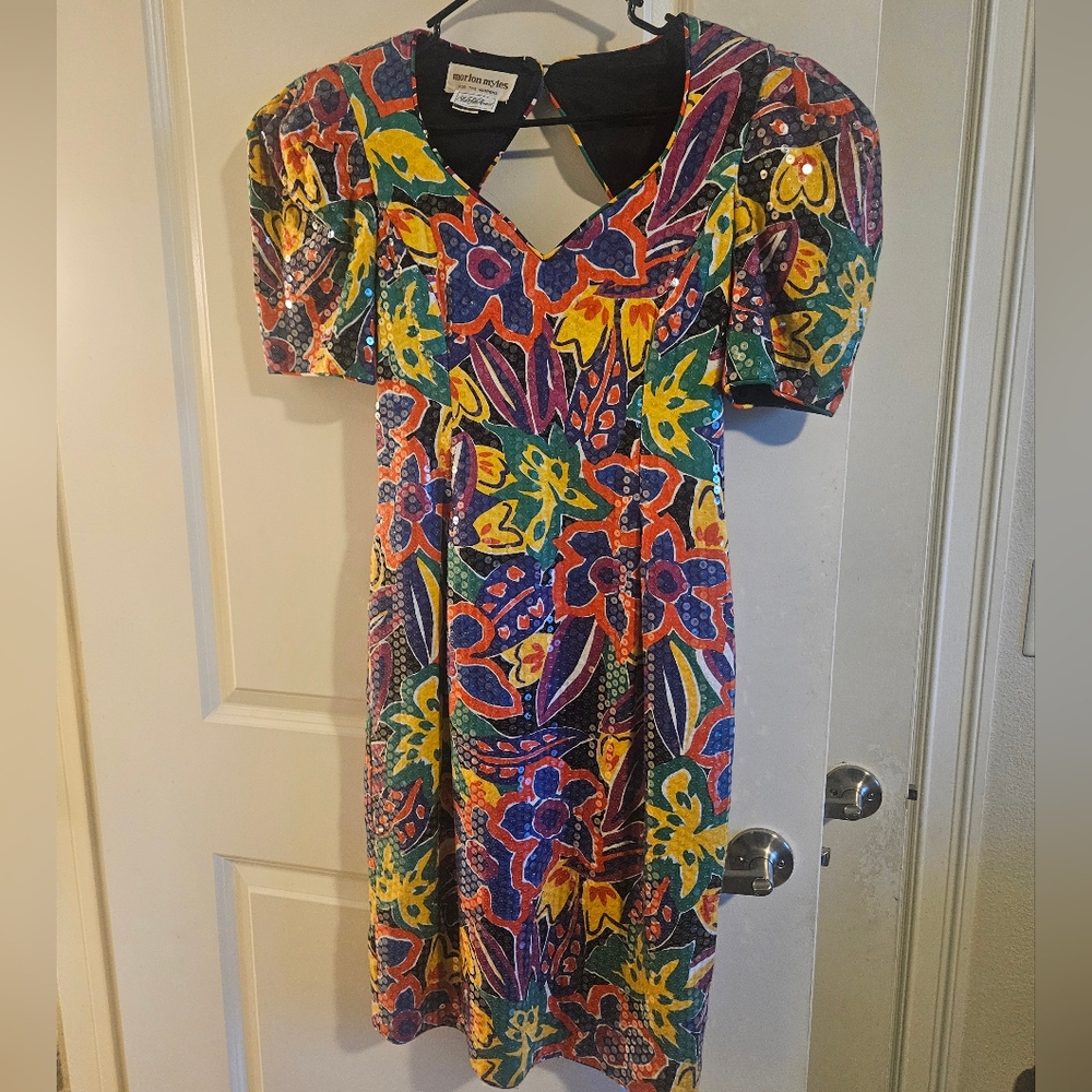 Vintage Morton Myles For Saks Fifth Avenue Dress